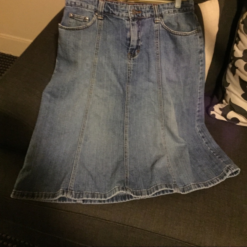 Denim Skirt